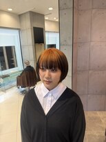 アース 名取店(HAIR&MAKE EARTH)&nbsp;カラールーツオレンジ