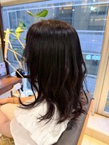ヘアリゾート粋 ティガ 池袋店(tiga) ハッシュカット/ダークブラウン/艶髪