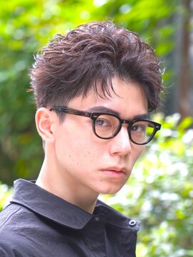 フィフス 天神大名(fifth) 天神アクティブショートフェザーパーマセンターパート