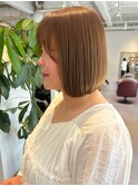 【marfe】髪質改善カラー＿メテオカラー＿ミルクティーベージュ