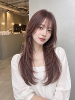 ウト(Uto)&nbsp;レイヤーカット/ピンクラベンダー/韓国風/髪質改善/烏丸四条