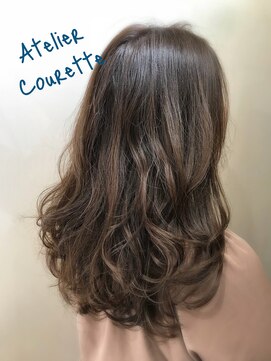 アトリエクレット(Atelier Courette) ふんわり巻き髪スタイル