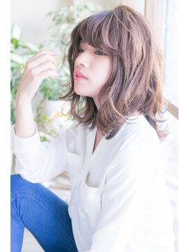 フレイムスヘアーアンドリラックス 西川口店 ロブセミディー