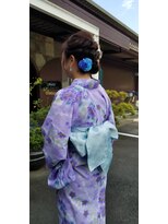 アルムヘアー(alm hair) ヘアセット、浴衣