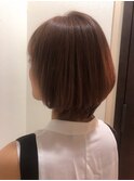 【EIGHT金沢】お客様スタイル_デザインカラー_ボブ