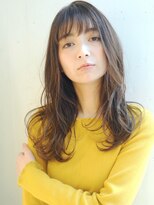 ベルベットオンザビーチ 表参道 原宿(Velvet on the Beach)&nbsp;ネイビーカラーふんわり美髪パーマ