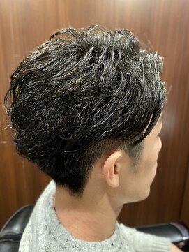 ヒロギンザ 青山店(HIRO GINZA) ビジネス七三パーマ