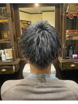 ヒロギンザバーバーショップ 神楽坂店(HIRO GINZA BARBER SHOP) ツイストスパイラルマッシュ