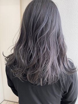 ヘアーデザイン シュシュ(hair design Chou Chou by Yone) ☆chouchou☆ハイライト×グレージュ