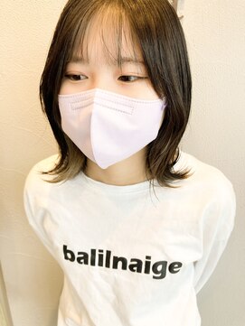 ジレ(giLet) 外ハネ×イヤリングカラー