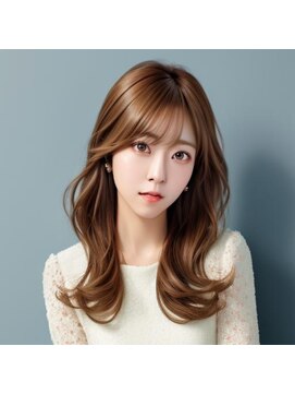 プラチナ(PLATINA) PLATINA上田ヨシンモリフェミニンロング#チェリーブラウン