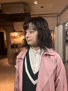 ロイジー(roijir) 【表参道 roijir】ボブパーマ×ハードパーマ