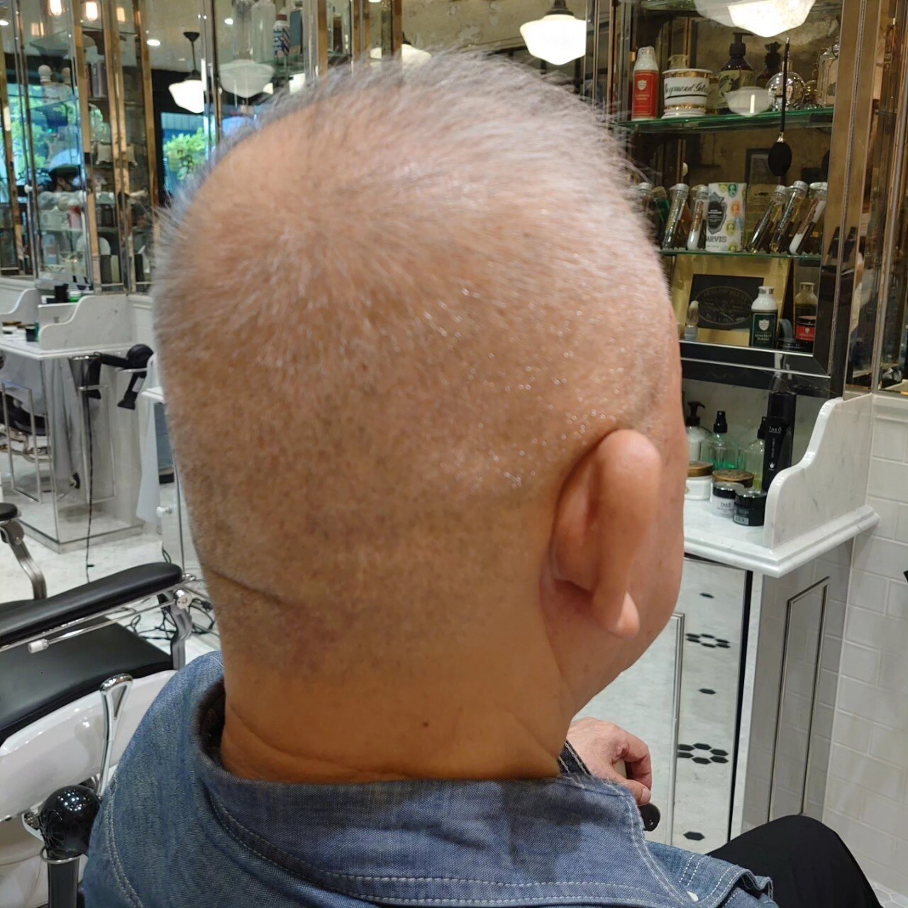 LUDLOW BLUNT】坊主フェード バズカット 髭剃り 50代60代70代