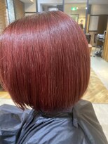 オーブ ヘアー リリー 博多2号店(AUBE HAIR lily)&nbsp;サーモンピンク