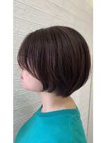 アメイジングヘアー 中沢店(AMAZING HAIR) 前上がり/ショートボブ/ひし形ボブ/ベージュカラー/20代30代40代