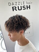 ダズルヘアラッシュ(DAZZLE hair RUSH) ツイストスパイラルパーマ(強め)