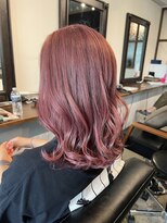 ソル ヘアー デザイン(SOL HAIR DESIGN)&nbsp;ピンクカラー