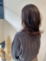アネラヘアー(Anela hair) 10代/20代★インナーカラー×オレンジ