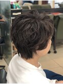 ミセス ふんわりショートレイヤー 40代50代60代