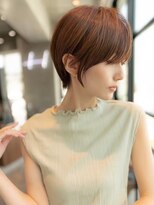 イオ 本厚木(io)&nbsp;大人かわいい似合わせカットショートヘアシースルーバング小顔