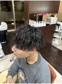 メンズ×ツイストスパイラルパーマ
