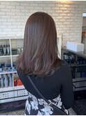 韓国風レイヤーカット/ココアブラウン