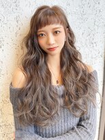 ラグーンアライブ(LAGOON ALIVE)&nbsp;-LAGOON ALIVE-新田/前髪/ダブルカラー/ベージュ/ミルクティー