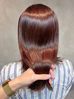 アイノアシェール 西宮(AInoa Cher) 【極上の髪質改善】プレミアムカラーエステ/チェリーレッド