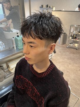 スタッグバーバー 東生駒店(STAG BARBER) 無造作ソフトツイストパーマ