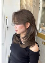 ユニ 原宿(uni)&nbsp;#47/前髪/アンブレラカラー/こなれミディ/イメチェン/ウェーブパ