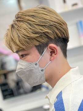 エルマーク 京橋(L-MARK) ダブルカラーブリーチケアブリーチミルクティーリタッチシルバー