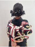 着物ヘアセット＋着付け【MOMOKA】