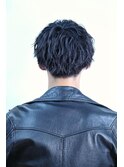 波打ちツイスパ　マッシュ　刈り上げ　ツーブロック
