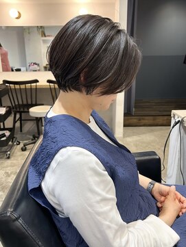 レトン 銀座(leton) ひし形ショート/ショートボブ/ハンサムショート/銀座/似合わせ