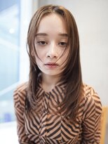 ニコ トウキョウ 渋谷(nico TOKYO)&nbsp;セミロングレイヤーカットハッシュレイヤー透明感グレージュ