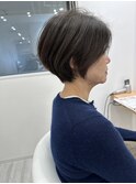 30代40代大人可愛い小顔ショートカット