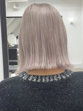 ミーム 原宿 表参道(meme) !ダブルカラーホワイトブロンド金髪ホワイトベージュ#原宿