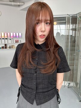 カシェル(cashel) ブリーチなしダブルカラー　ブラウン　レイヤー