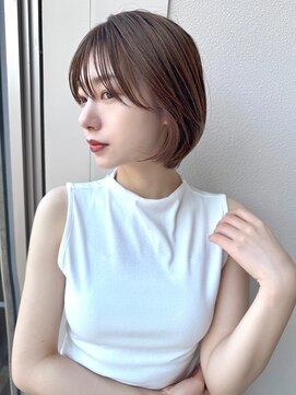 ミンクス 青山店(MINX) くびれショートボブ髪質改善