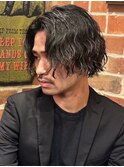 緩めスパイラルセンターパート