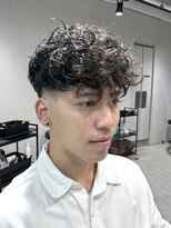 テクト バイアッシュ 吉祥寺店(Tect by Ash)&nbsp;外国風スペインカールテーパーフェード