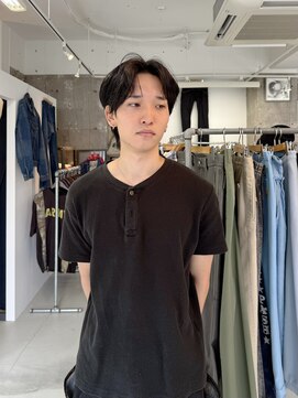 ツールズ 立川(TooLs) 刈り上げセンターパート/立川美容室/国立美容室