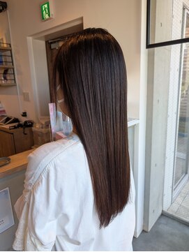 エルドバイレガーレ(L°C by Legare/a) ナチュラルブラウン×艶ロングストレート