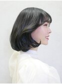 ワンカールボブ[溝の口/髪質改善/縮毛矯正/白髪ぼかし]