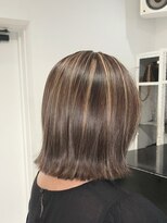 ココ 原宿(KOKO)&nbsp;大人ガーリー/ダークアッシュ/ミディアムレイヤーカット