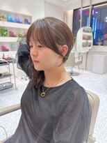 オン キャナルシティ博多前店(on)&nbsp;【哉汰】ショコラブラウン/レイヤーカット/顔周りカット20代