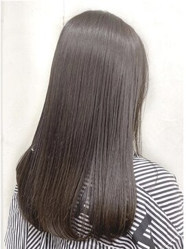 アリー 原宿 表参道(ALLY) 【ALLY宍戸】髪質改善ブリーチなしカラーチョコレートベージュ