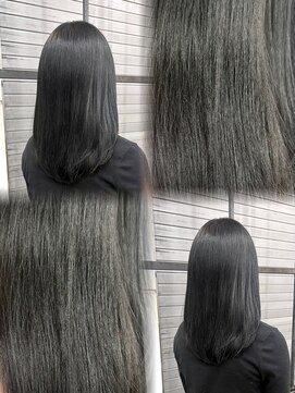 ロックス バイ マグ 松本(rocks BY MAG) ブルベ透明感ブリーチ無しダブルカラーコリアンブルー