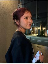 レア(Le’a)&nbsp;チェリーレッド×ツインアレンジ