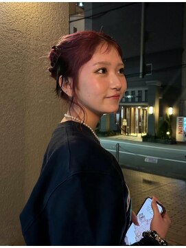 レア(Le’a) チェリーレッド×ツインアレンジ